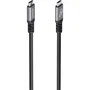 Aisens Cable USB 3.2 Gen2 Aluminio 10Gbps 8K@30Hz 5A 100W Negro 4.0m